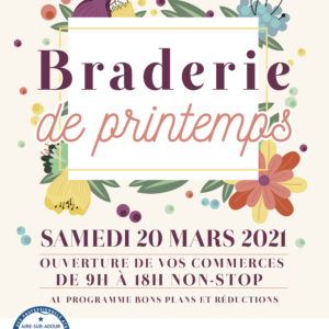 BRADERIE DE PRINTEMPS