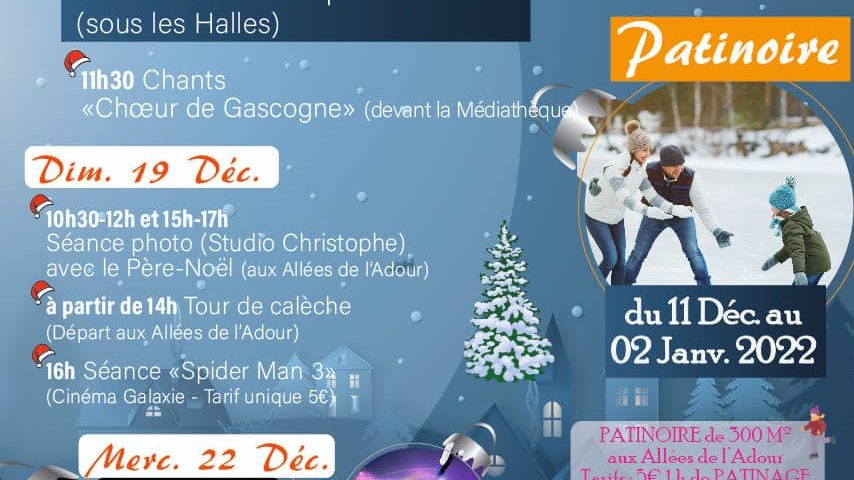 Notre Programme de Noël 2021