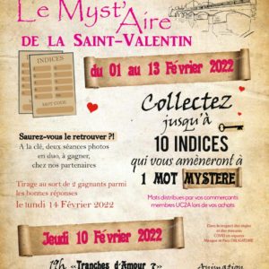 Le myst’Aire de la Saint Valentin