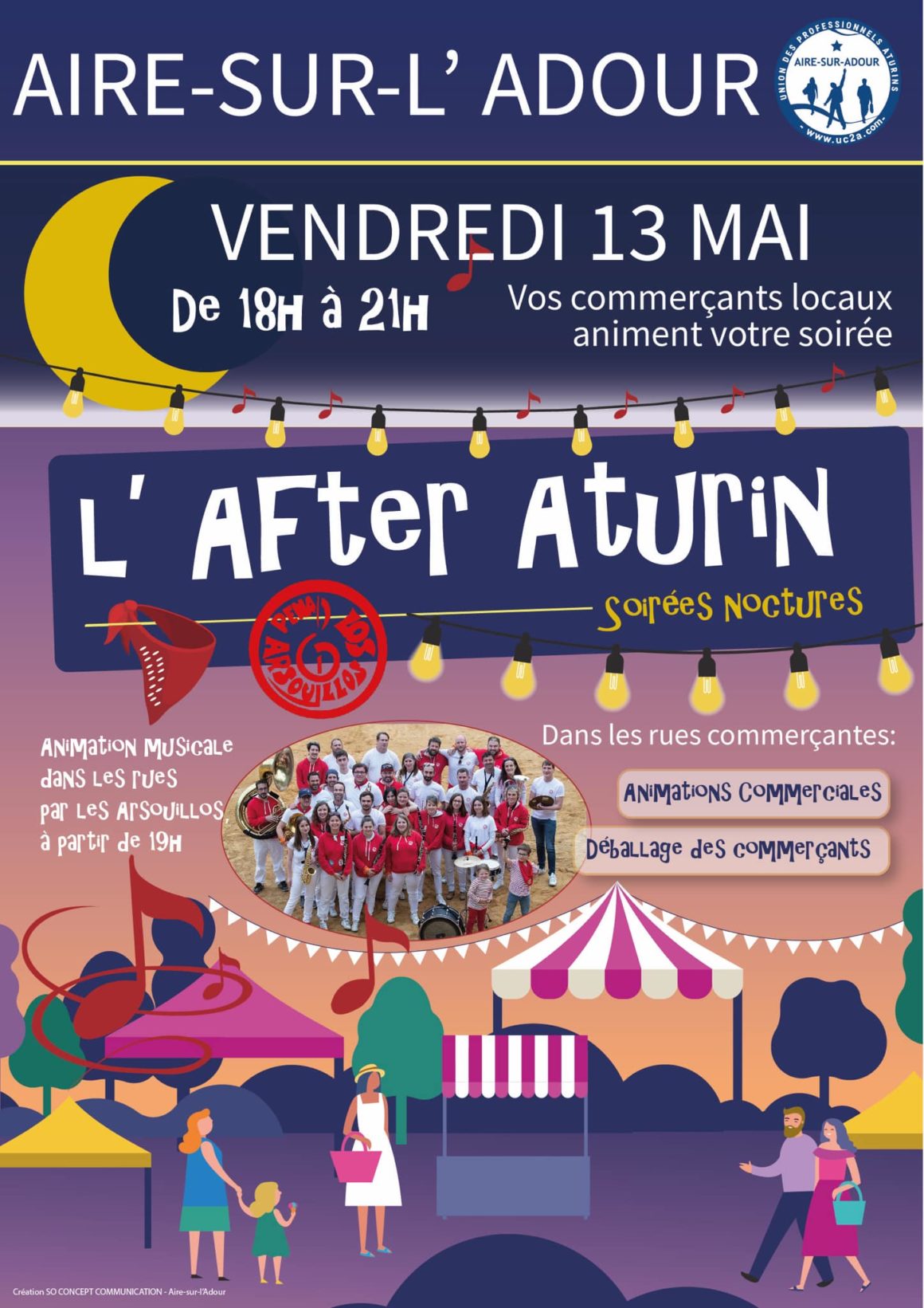 Reprise de la saison des AFTERS ATURIN